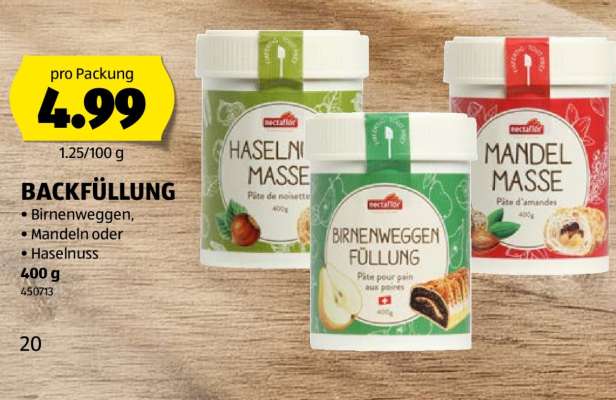BACKFÜLLUNG