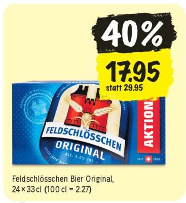 Feldschlösschen Bier Original​