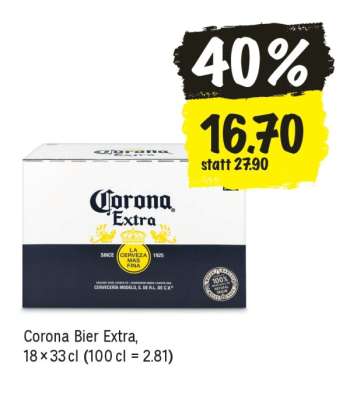 Corona Bier Extra
