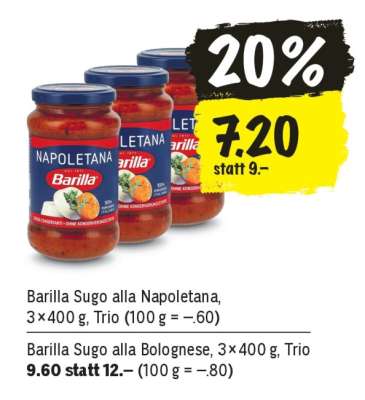 Barilla Sugo alla Napoletana