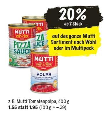 Mutti Tomatenpolpa