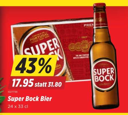 Super Bock Bier