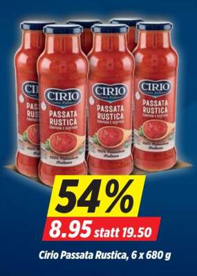Cirio Passata Rustica