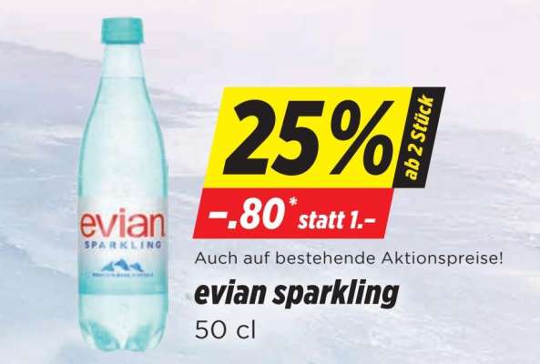 evian sparkling