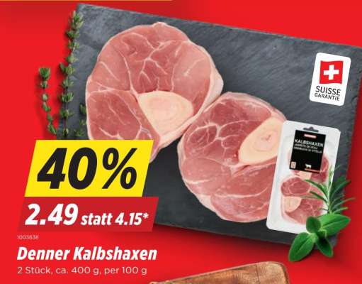 Denner Kalbshaxen