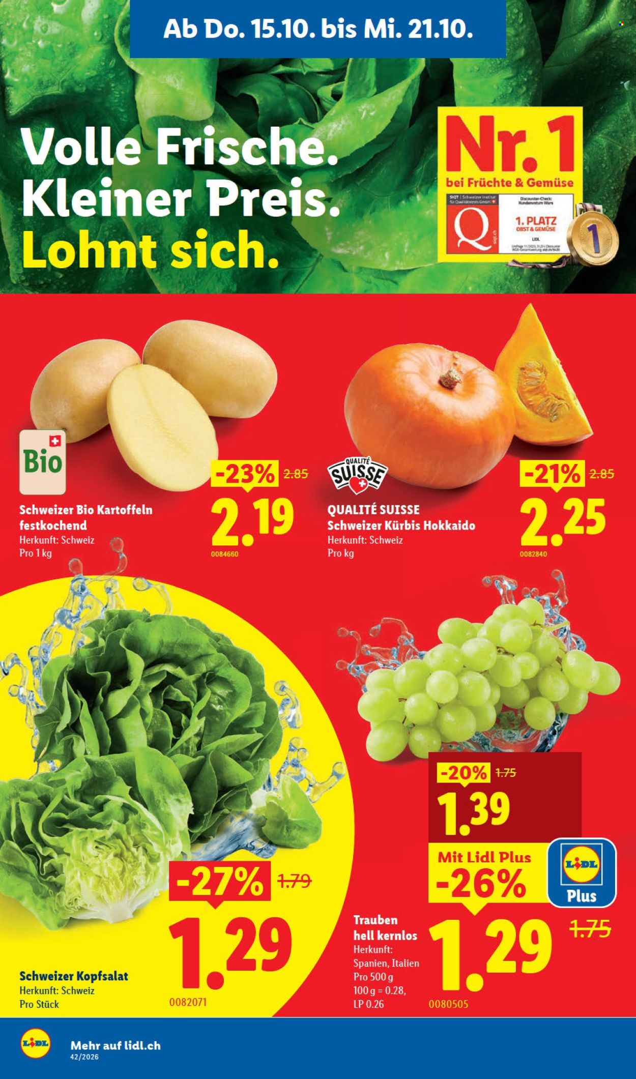 Prospekte Lidl - 15.10.2026 - 21.10.2026. Seite 4. Seite 4