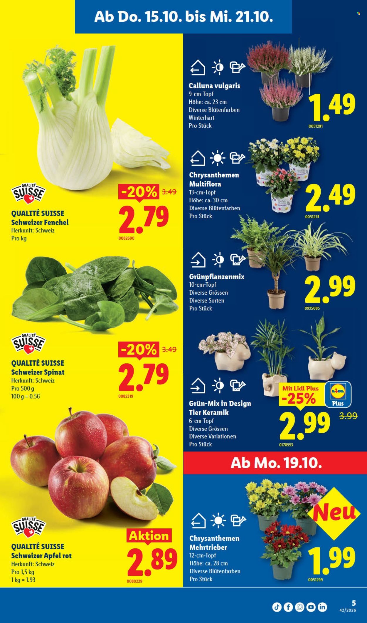 Prospekte Lidl - 15.10.2026 - 21.10.2026. Seite 5. Seite 5