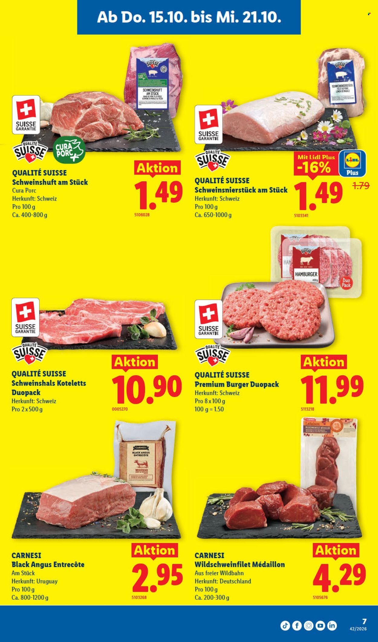 Prospekte Lidl - 15.10.2026 - 21.10.2026. Seite 7. Seite 7