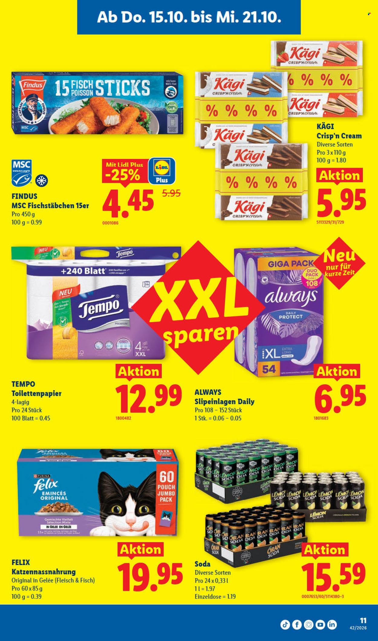 Prospekte Lidl - 15.10.2026 - 21.10.2026. Seite 11. Seite 11
