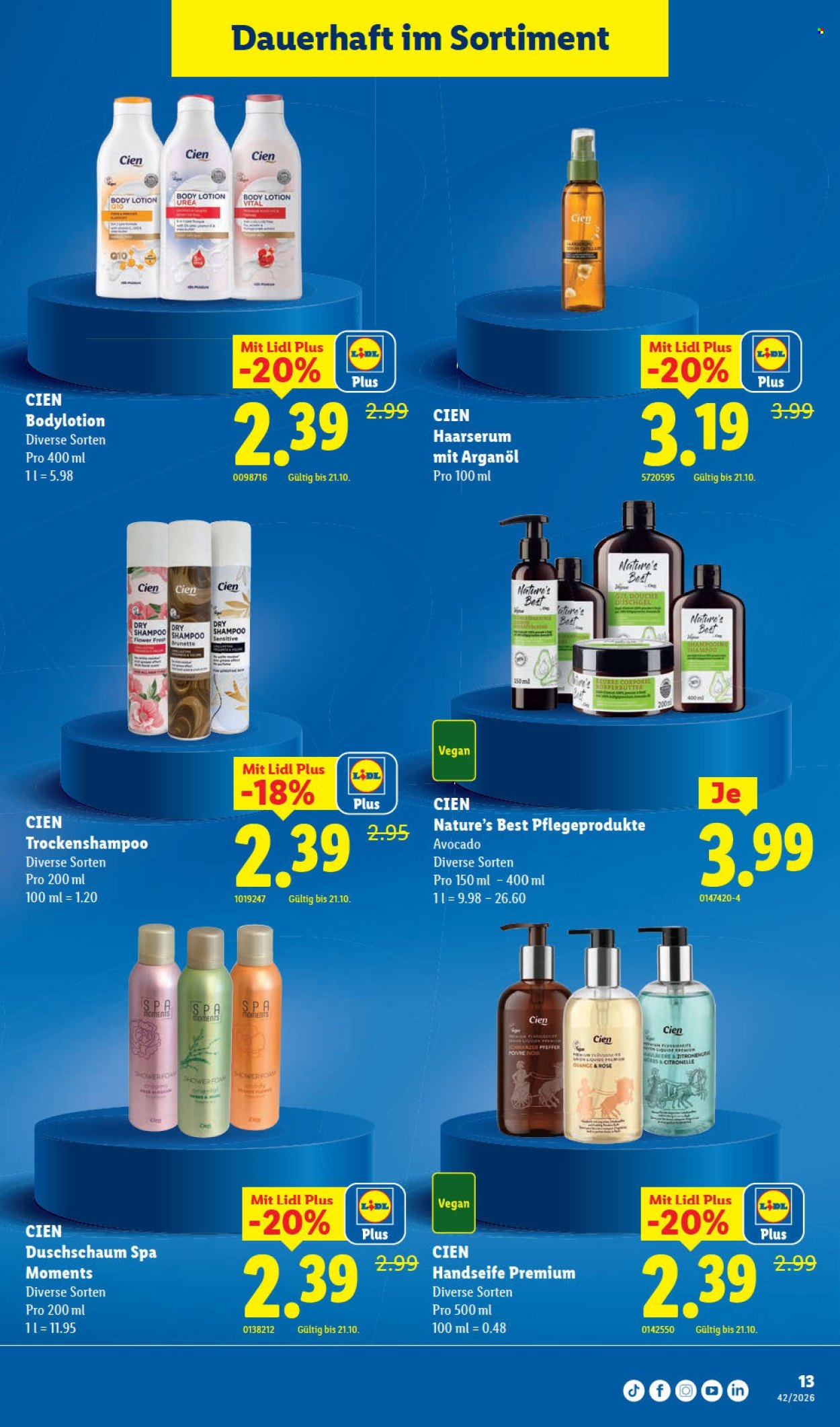 Prospekte Lidl - 15.10.2026 - 21.10.2026. Seite 13. Seite 13
