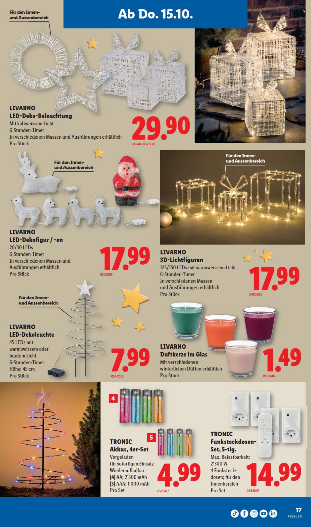 Prospekte Lidl - 15.10.2026 - 21.10.2026. Seite 17. Seite 17
