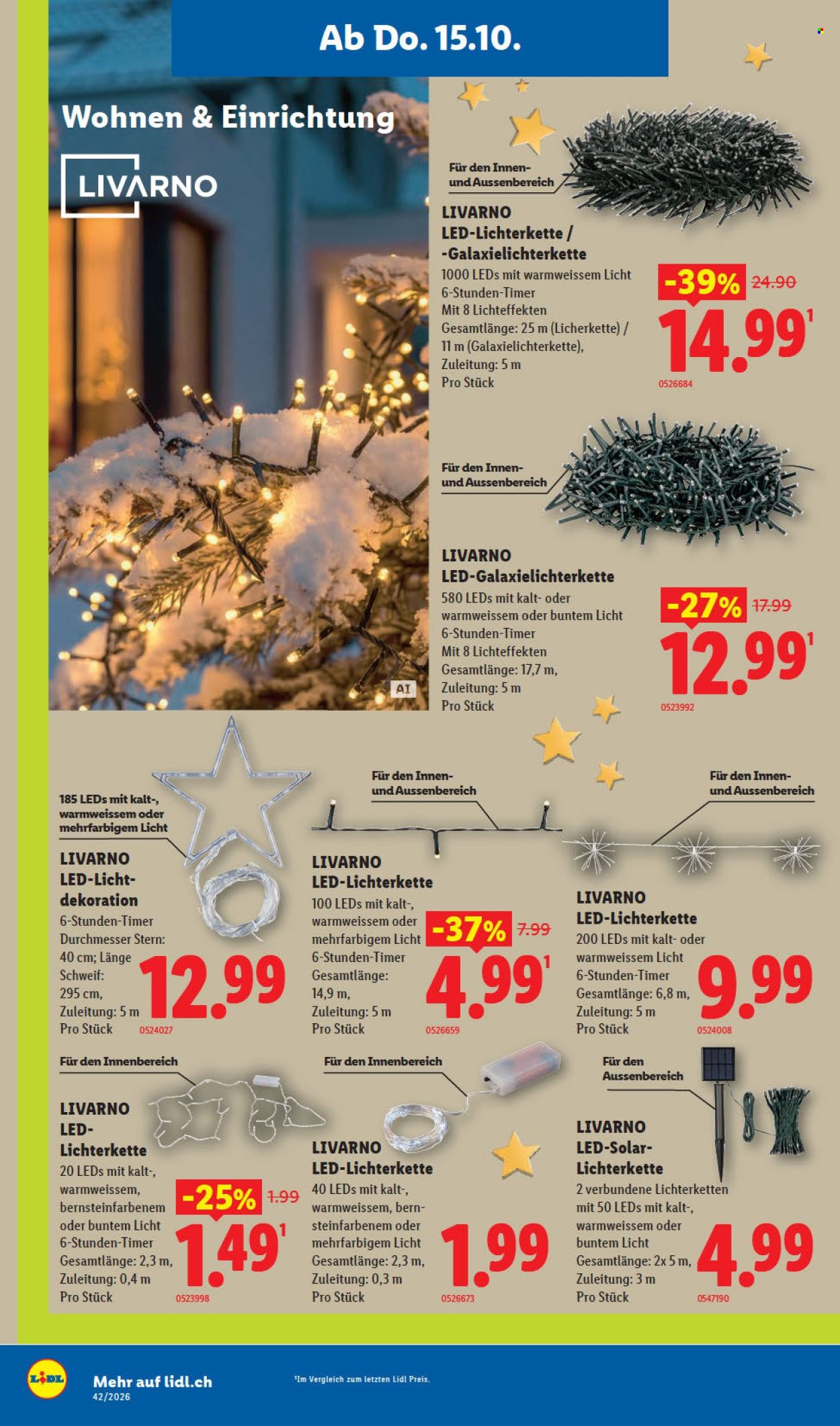 Prospekte Lidl - 15.10.2026 - 21.10.2026. Seite 18. Seite 18