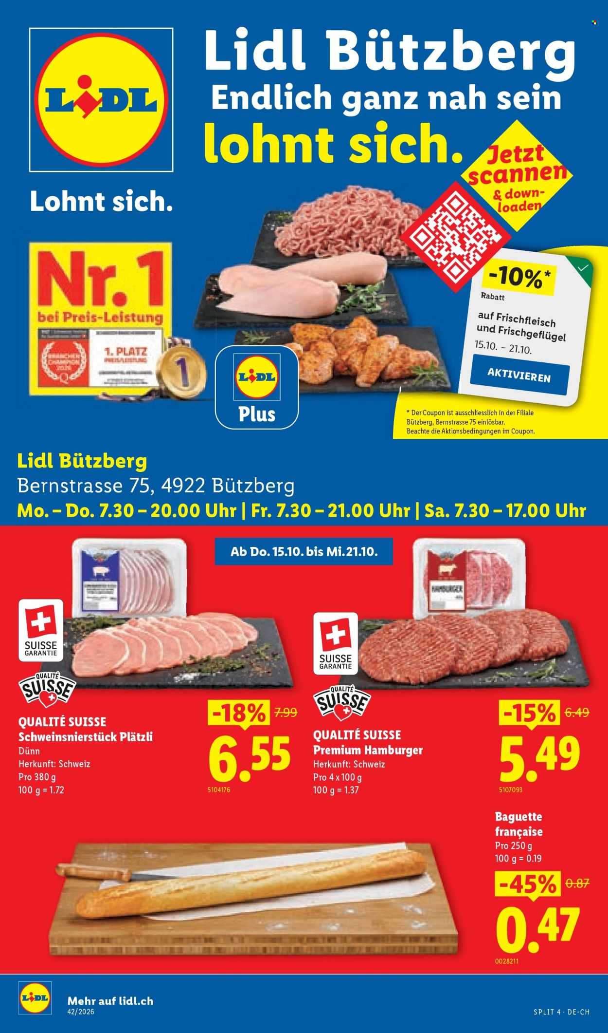 Prospekte Lidl - 15.10.2026 - 21.10.2026. Seite 1. Seite 1