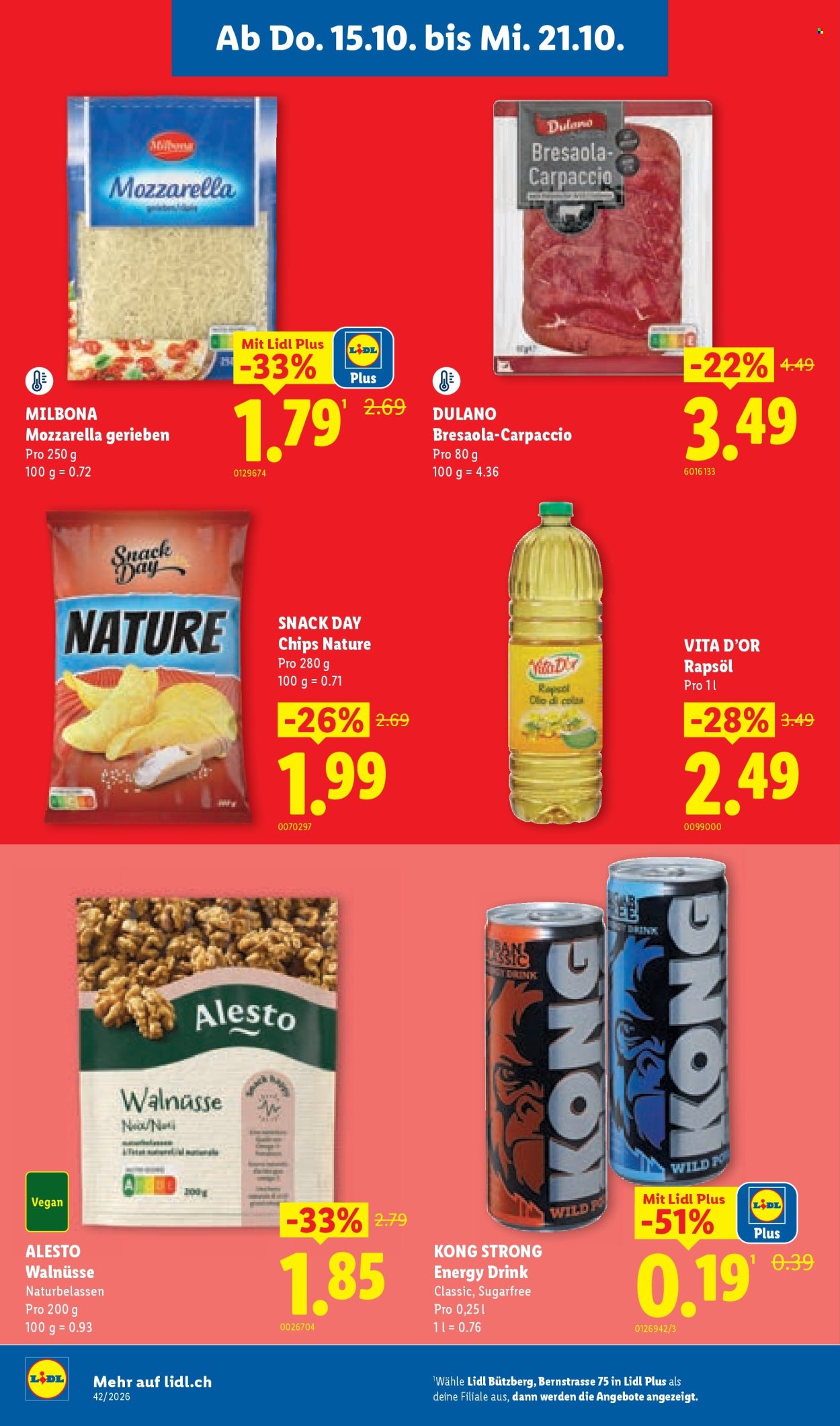 Prospekte Lidl - 15.10.2026 - 21.10.2026. Seite 2. Seite 2