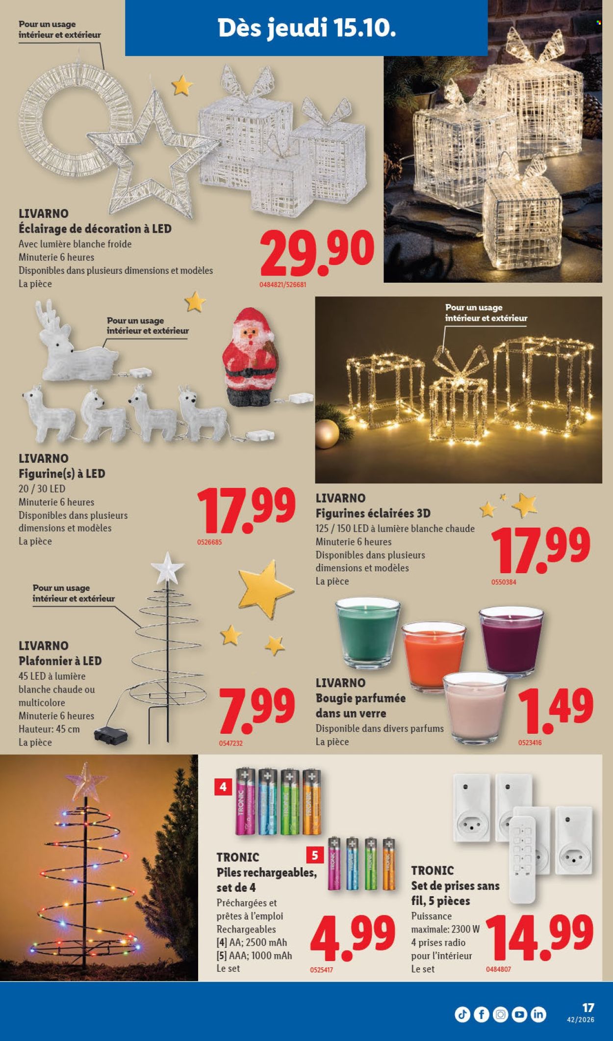 Prospekte Lidl - 15.10.2026 - 21.10.2026. Seite 17. Seite 17
