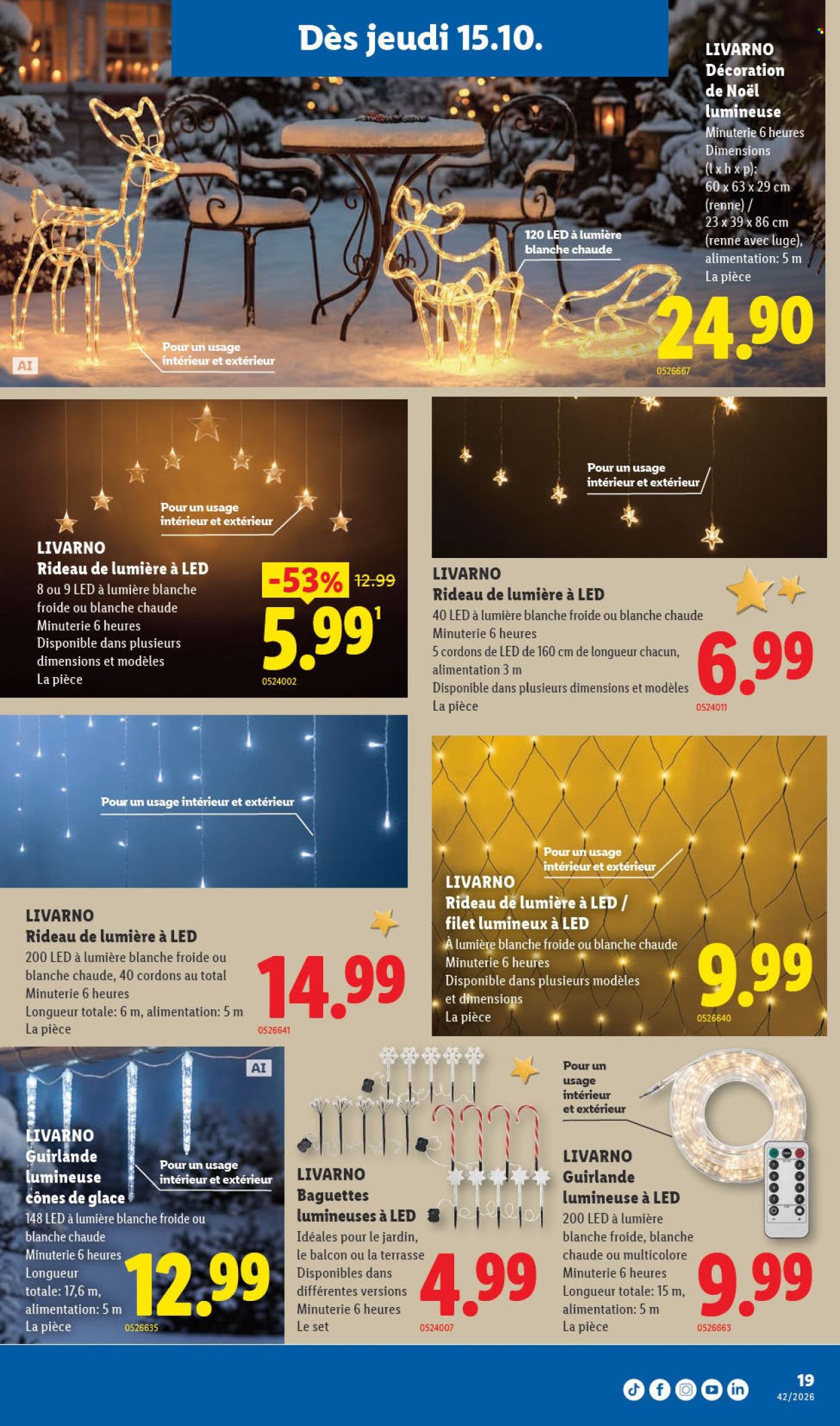 Prospekte Lidl - 15.10.2026 - 21.10.2026. Seite 19. Seite 19