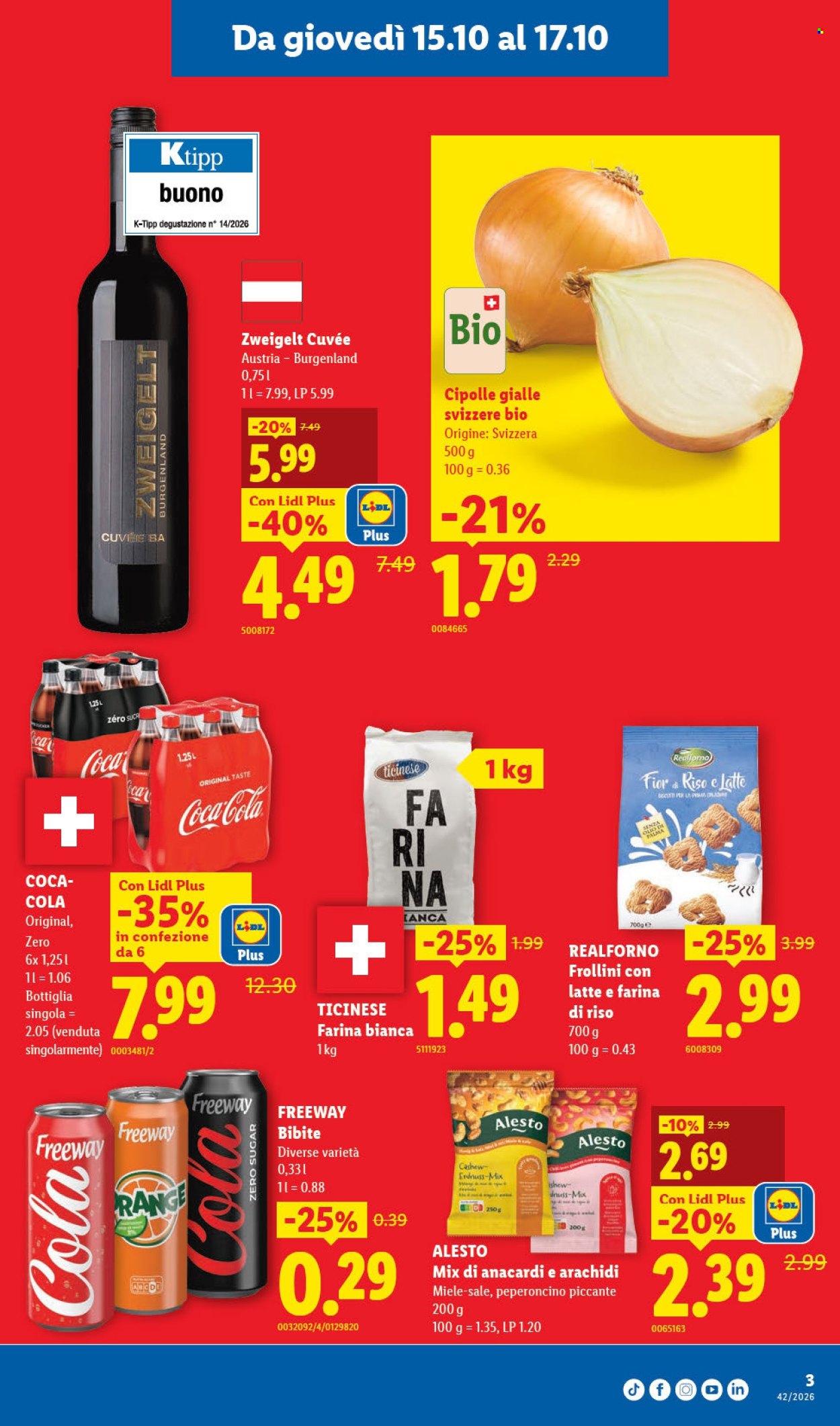 Prospekte Lidl - 15.10.2026 - 21.10.2026. Seite 3. Seite 3