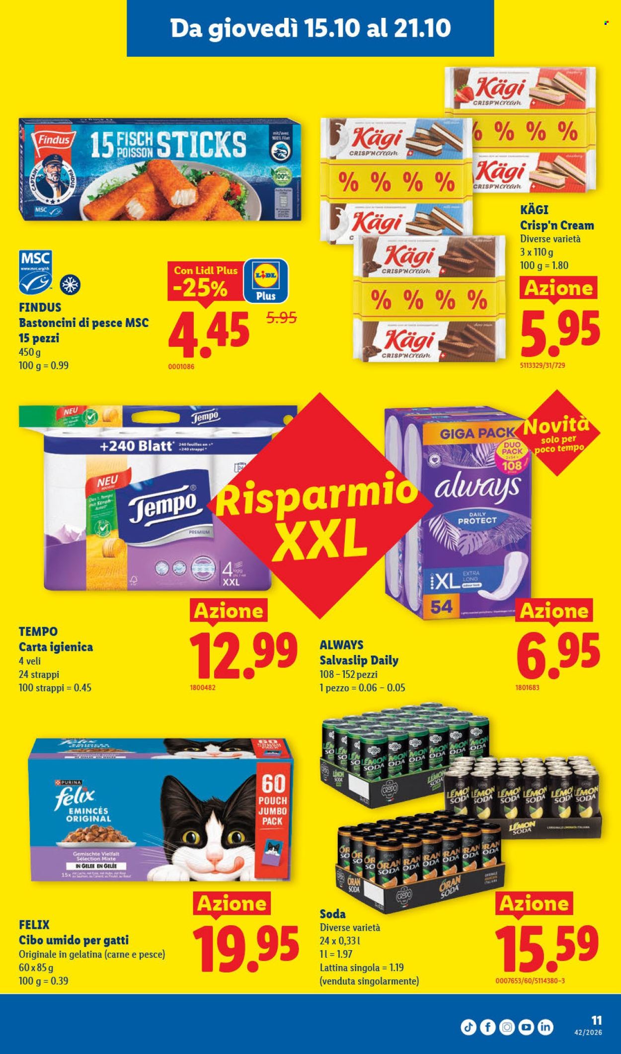 Prospekte Lidl - 15.10.2026 - 21.10.2026. Seite 11. Seite 11