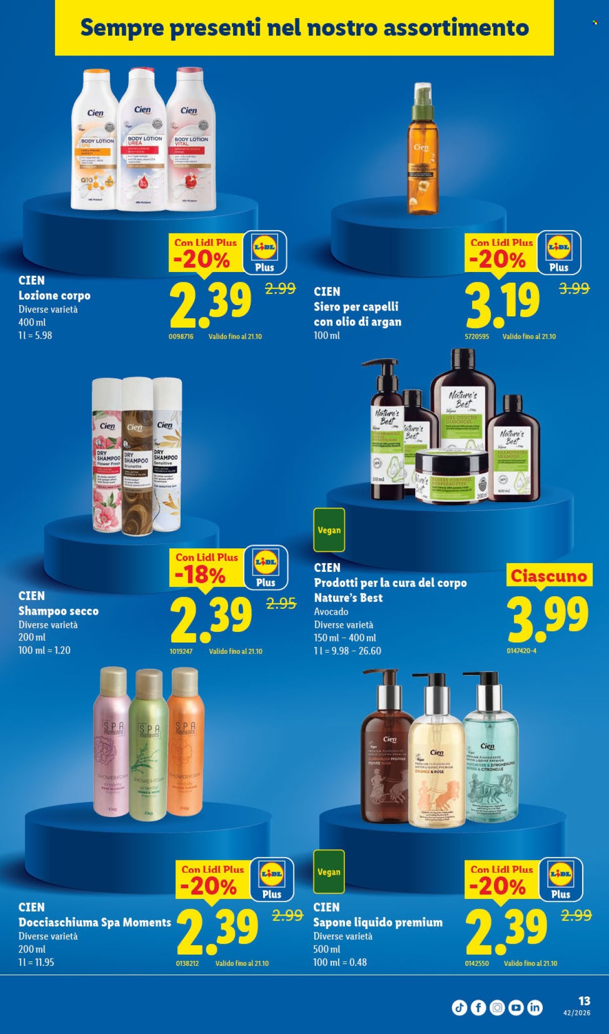 Prospekte Lidl - 15.10.2026 - 21.10.2026. Seite 13. Seite 13