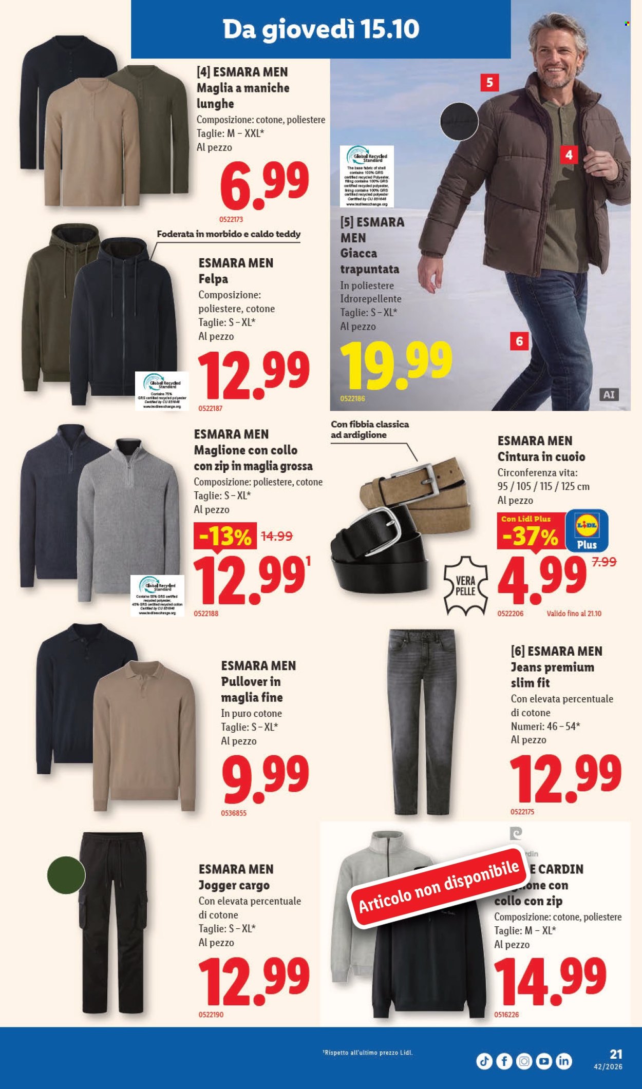 Prospekte Lidl - 15.10.2026 - 21.10.2026. Seite 21. Seite 21