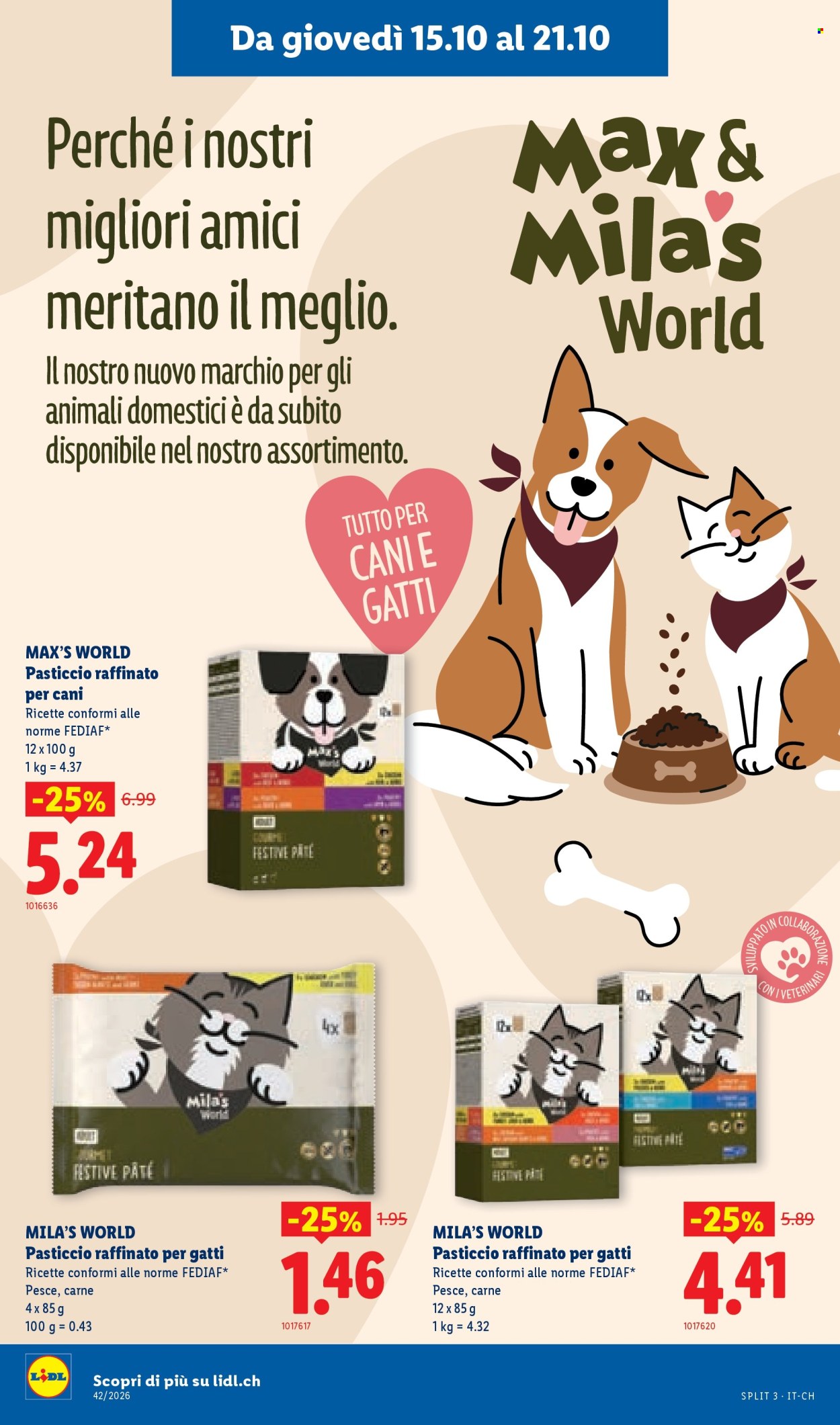 Prospekte Lidl - 15.10.2026 - 21.10.2026. Seite 1. Seite 1