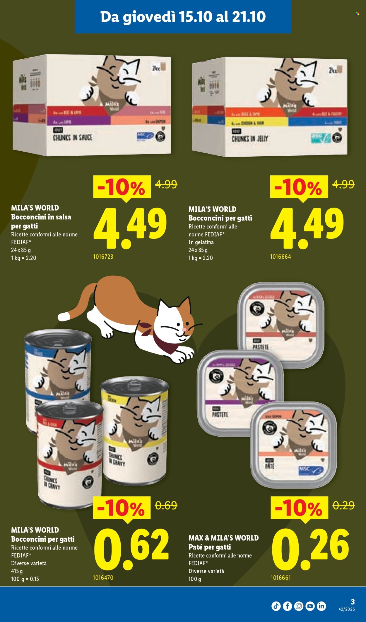 Prospekte Lidl - 15.10.2026 - 21.10.2026. Seite 3. Seite 3