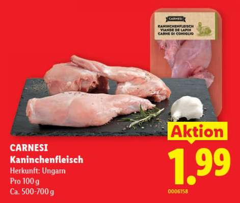 CARNESI Kaninchenfleisch