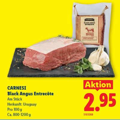CARNESI Black Angus Entrecôte