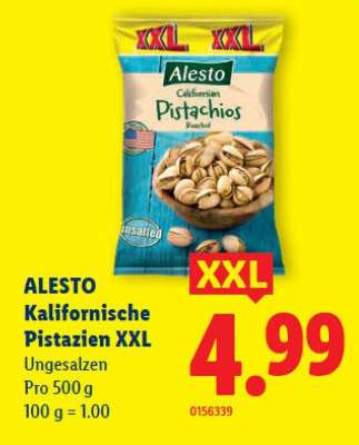 ALESTO Kalifornische Pistazien XXL