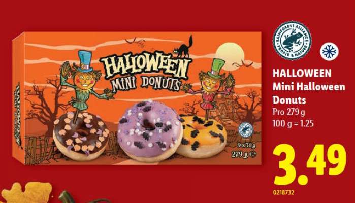 HALLOWEEN Mini Halloween Donuts
