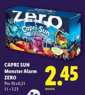 CAPRI SUN Monster Alarm ZERO