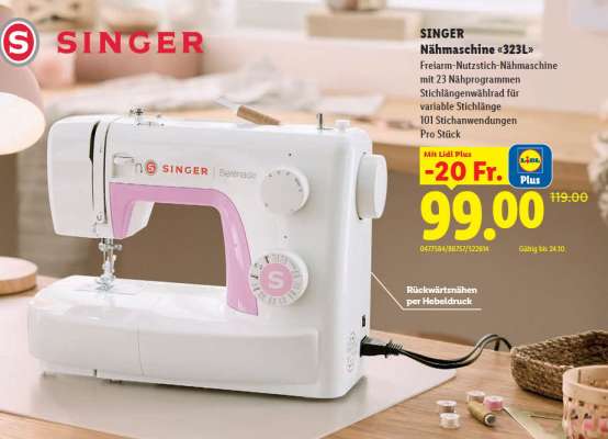Singer Nähmaschine «323L»