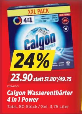 Calgon Wasserenthärter 4 in 1 Power