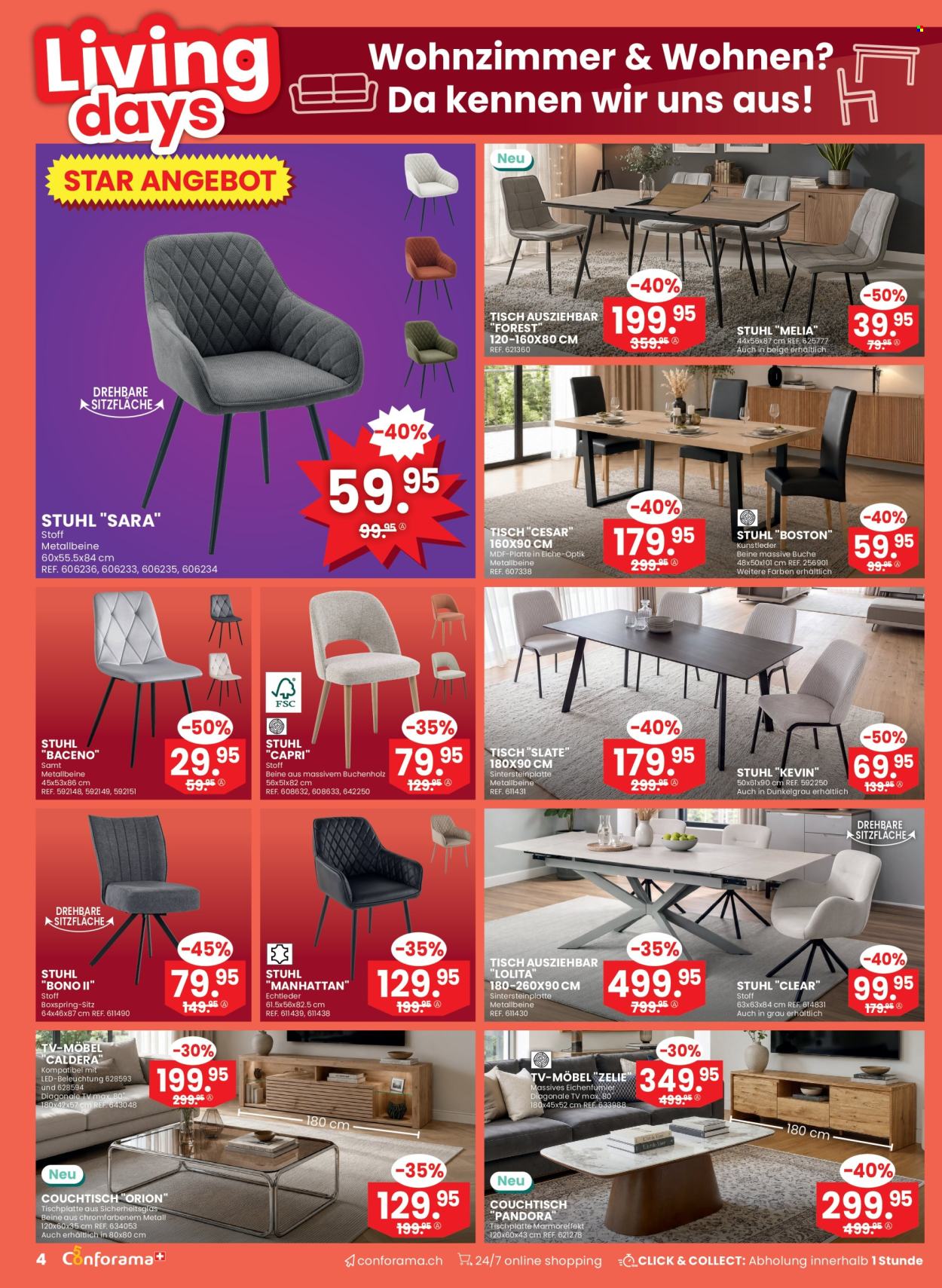 Prospekte Conforama - 14.10.2026 - 27.10.2026. Seite 4. Seite 4