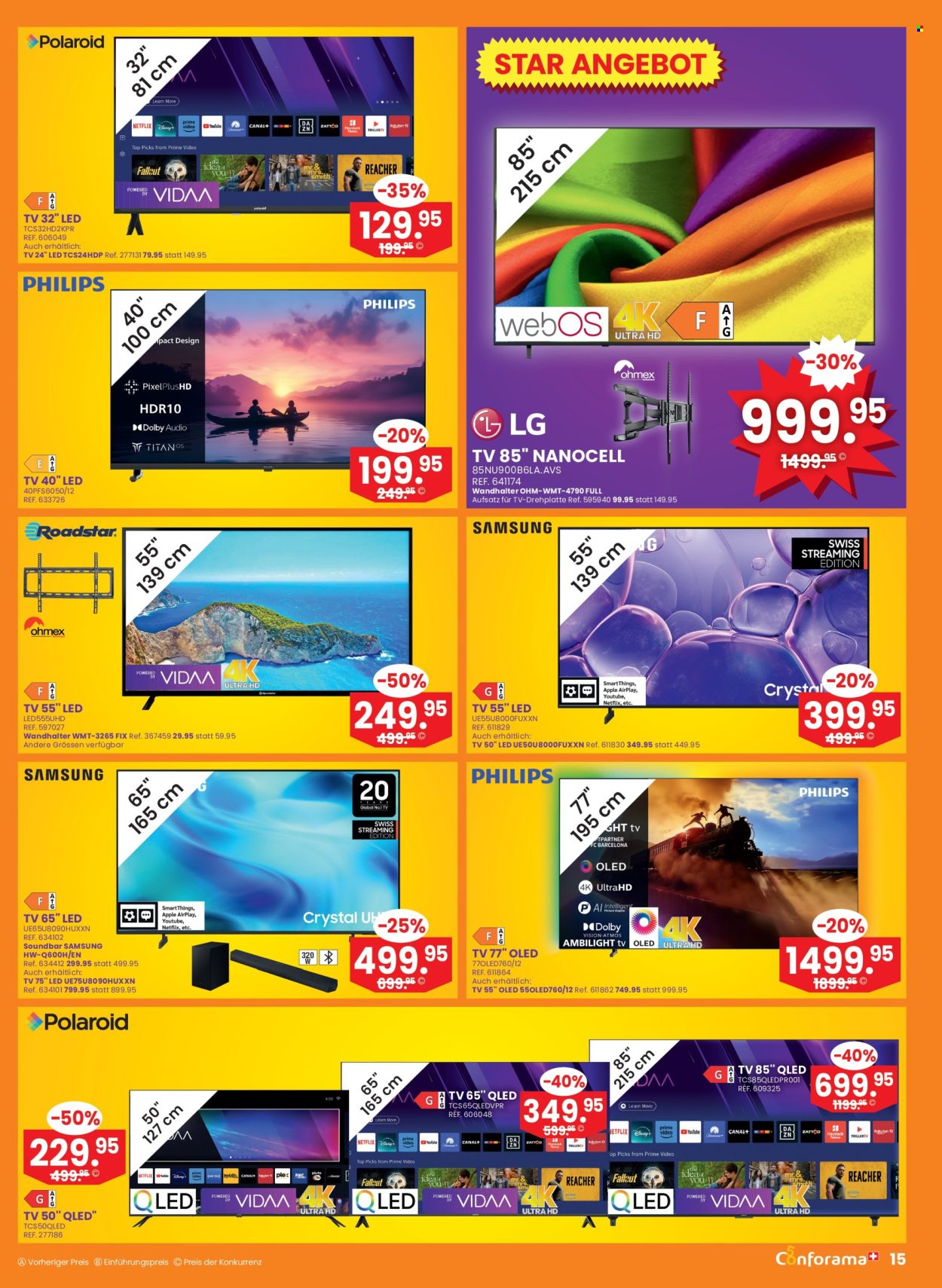 Prospekte Conforama - 14.10.2026 - 27.10.2026. Seite 15. Seite 15