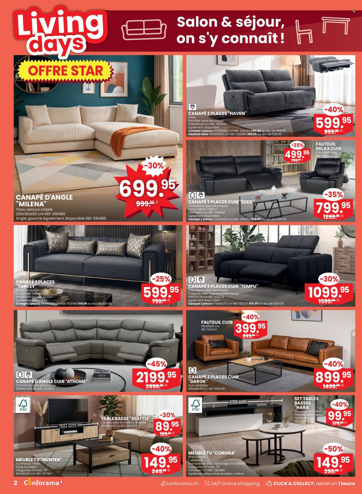 Prospekte Conforama - 14.10.2026 - 27.10.2026. Seite 2. Seite 2