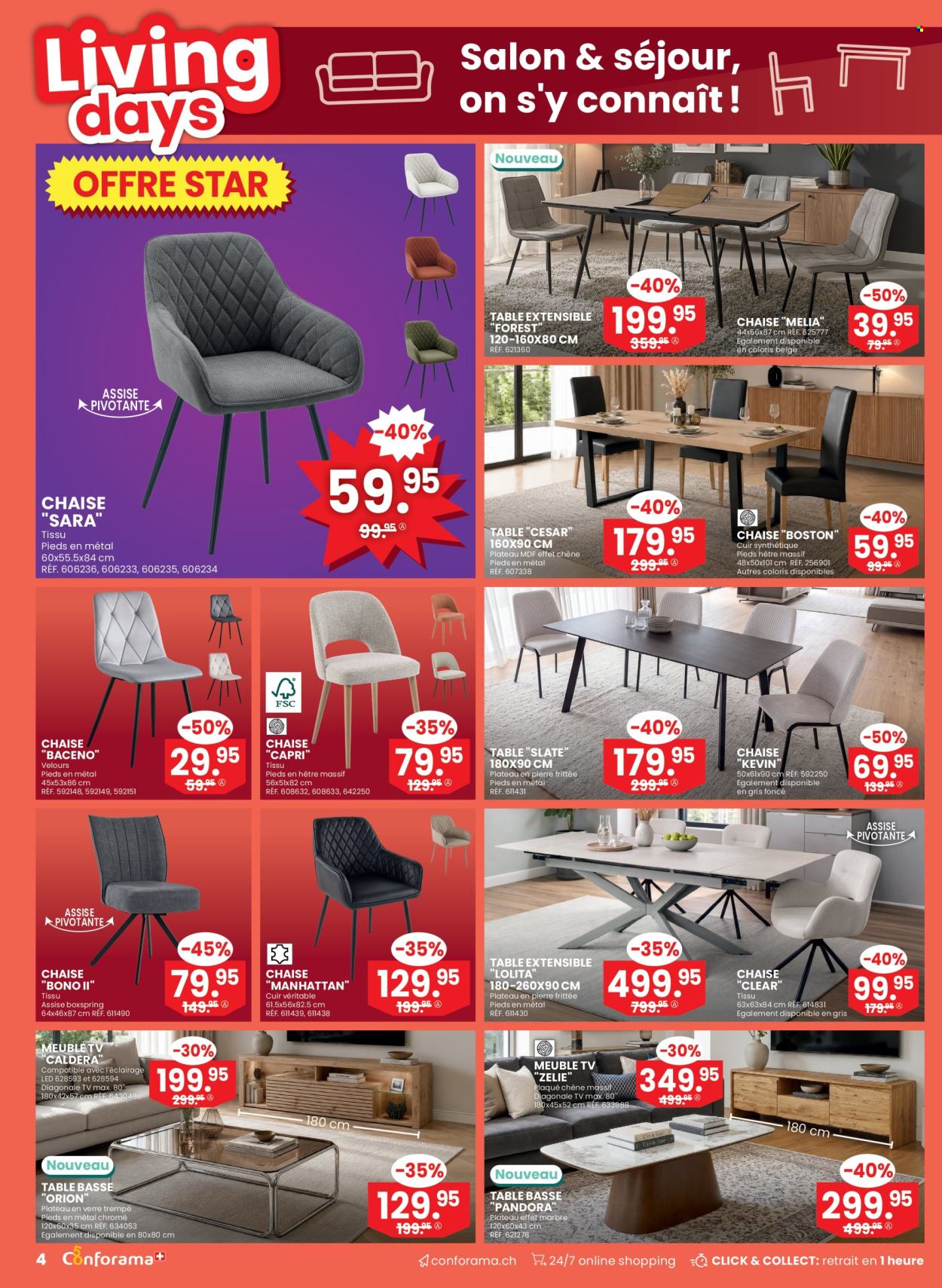 Prospekte Conforama - 14.10.2026 - 27.10.2026. Seite 4. Seite 4