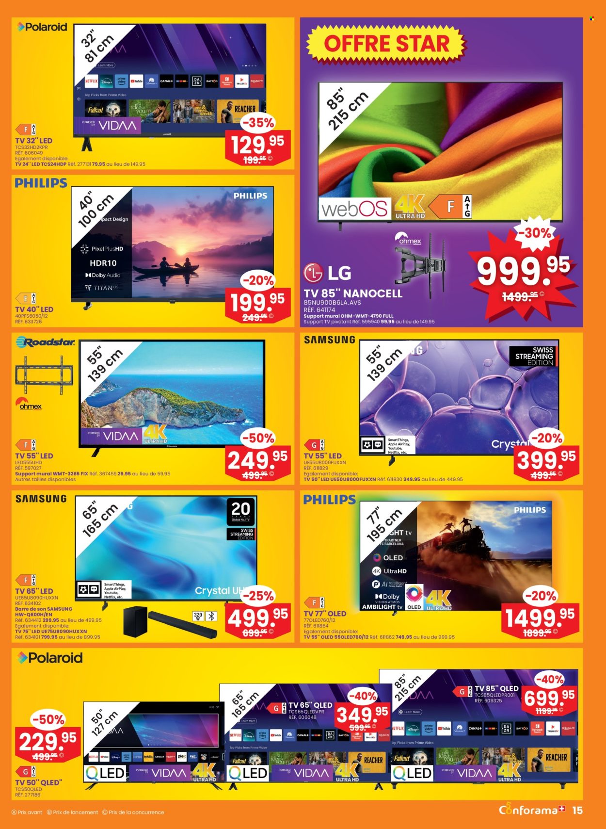 Prospekte Conforama - 14.10.2026 - 27.10.2026. Seite 15. Seite 15