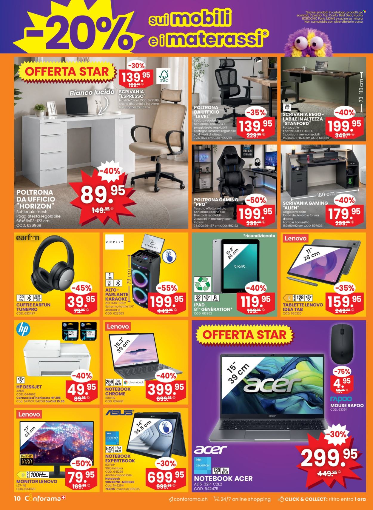Prospekte Conforama - 14.10.2026 - 27.10.2026. Seite 10. Seite 10