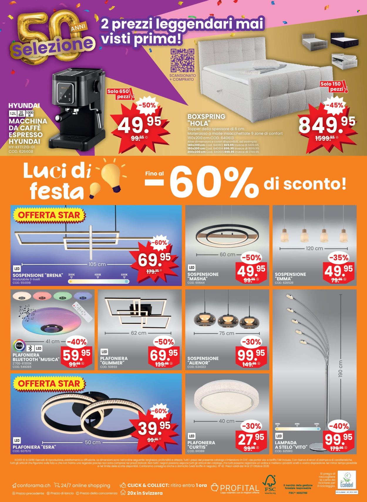 Prospekte Conforama - 14.10.2026 - 27.10.2026. Seite 16. Seite 16