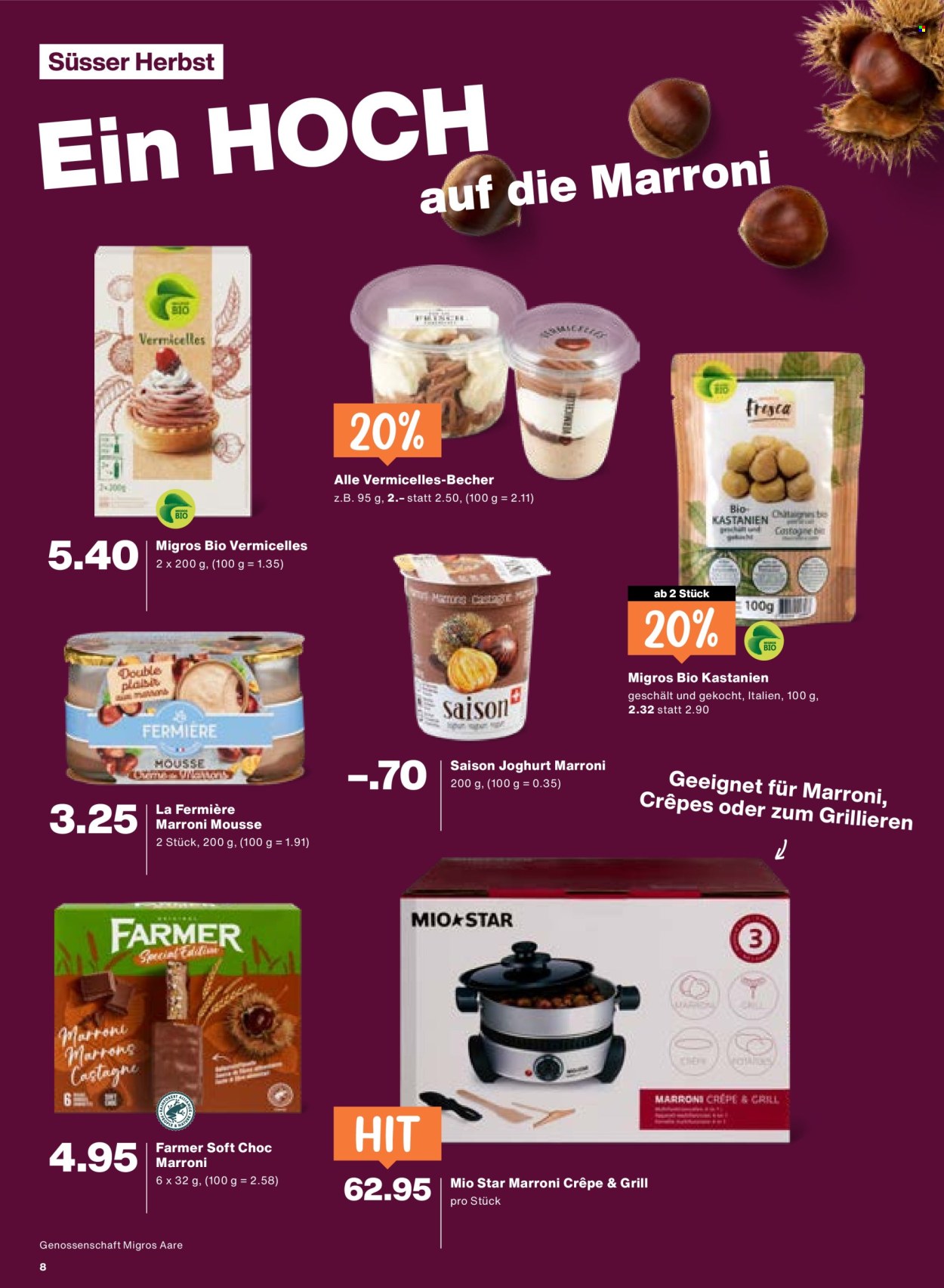 Prospekte Migros - 15.10.2026 - 21.10.2026. Seite 8. Seite 8