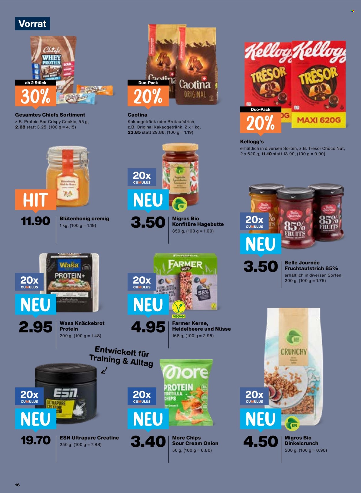 Prospekte Migros - 15.10.2026 - 21.10.2026. Seite 16. Seite 16