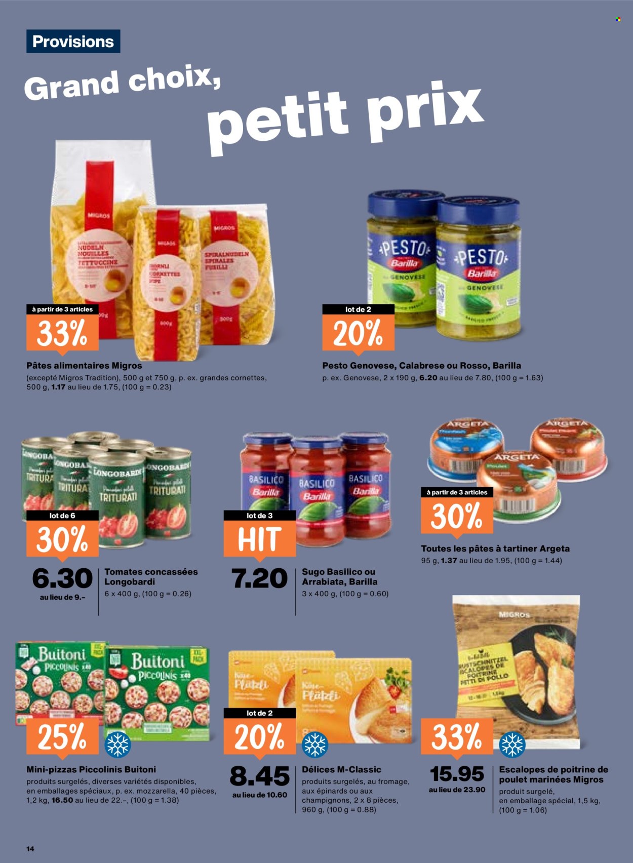 Prospekte Migros - 15.10.2026 - 21.10.2026. Seite 14. Seite 14