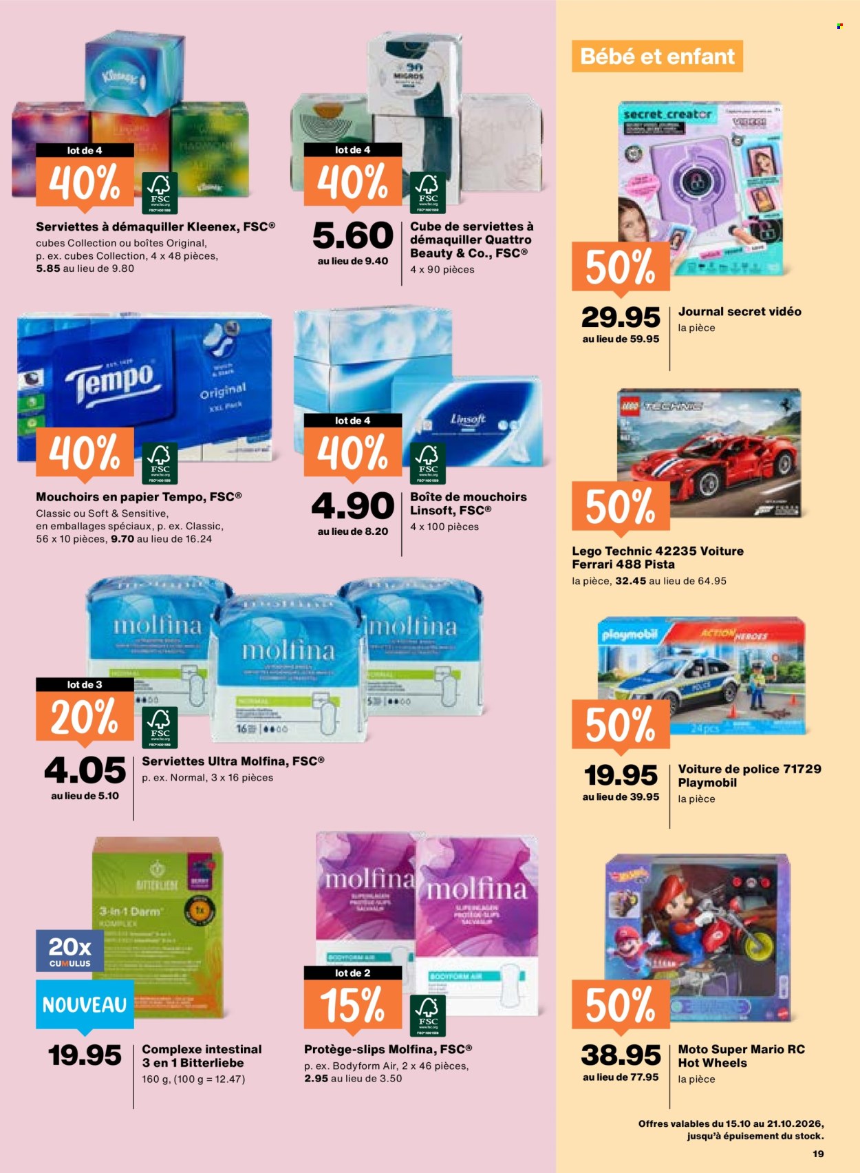 Prospekte Migros - 15.10.2026 - 21.10.2026. Seite 19. Seite 19