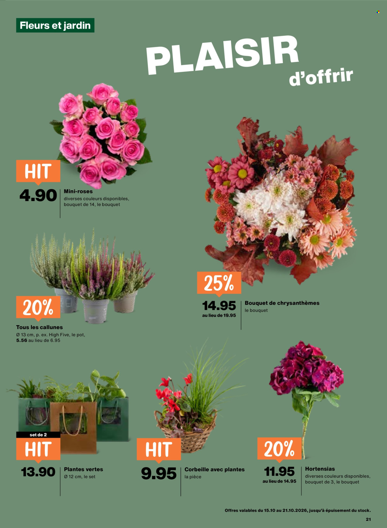Prospekte Migros - 15.10.2026 - 21.10.2026. Seite 21. Seite 21