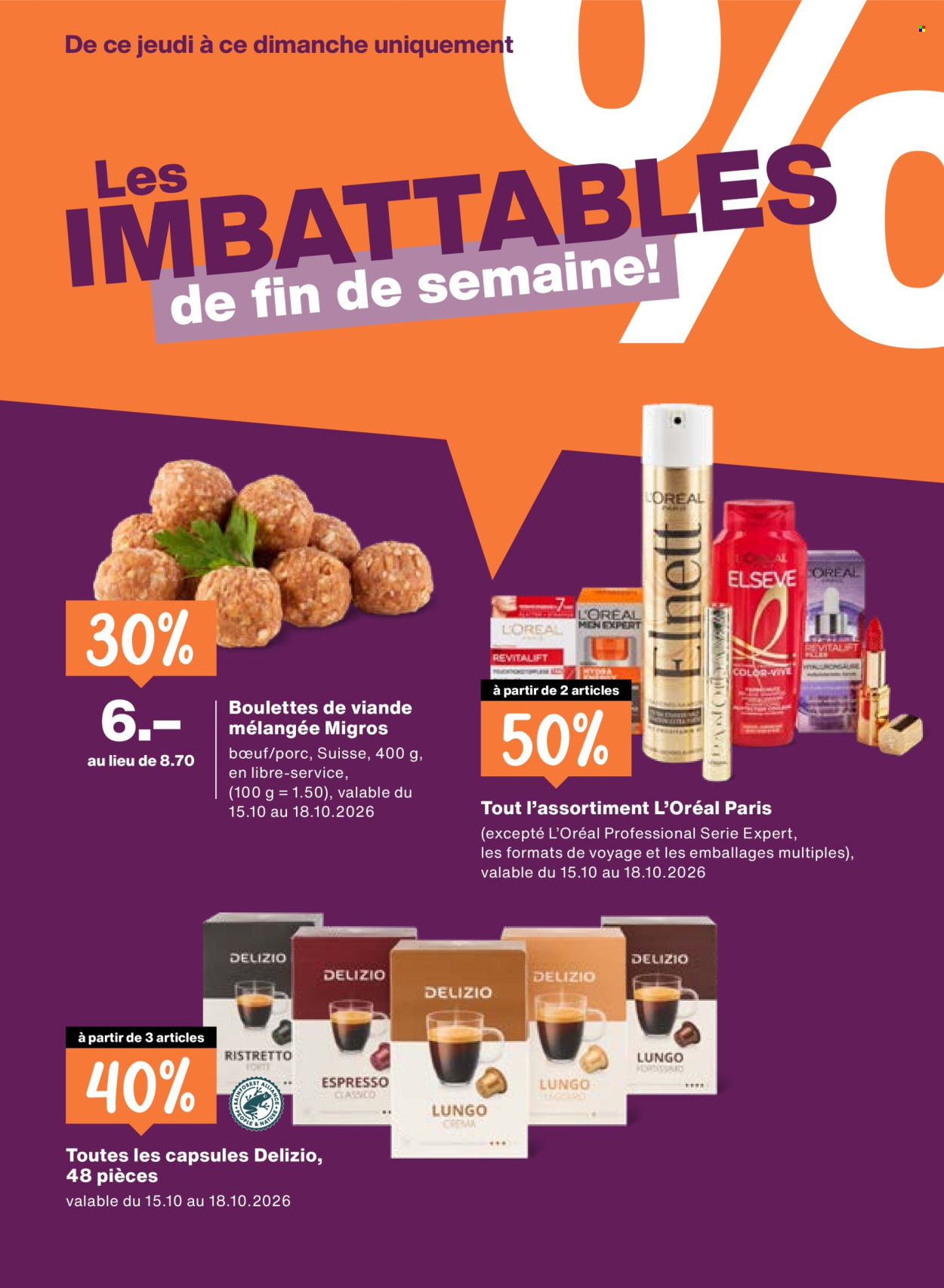 Prospekte Migros - 15.10.2026 - 21.10.2026. Seite 24. Seite 24