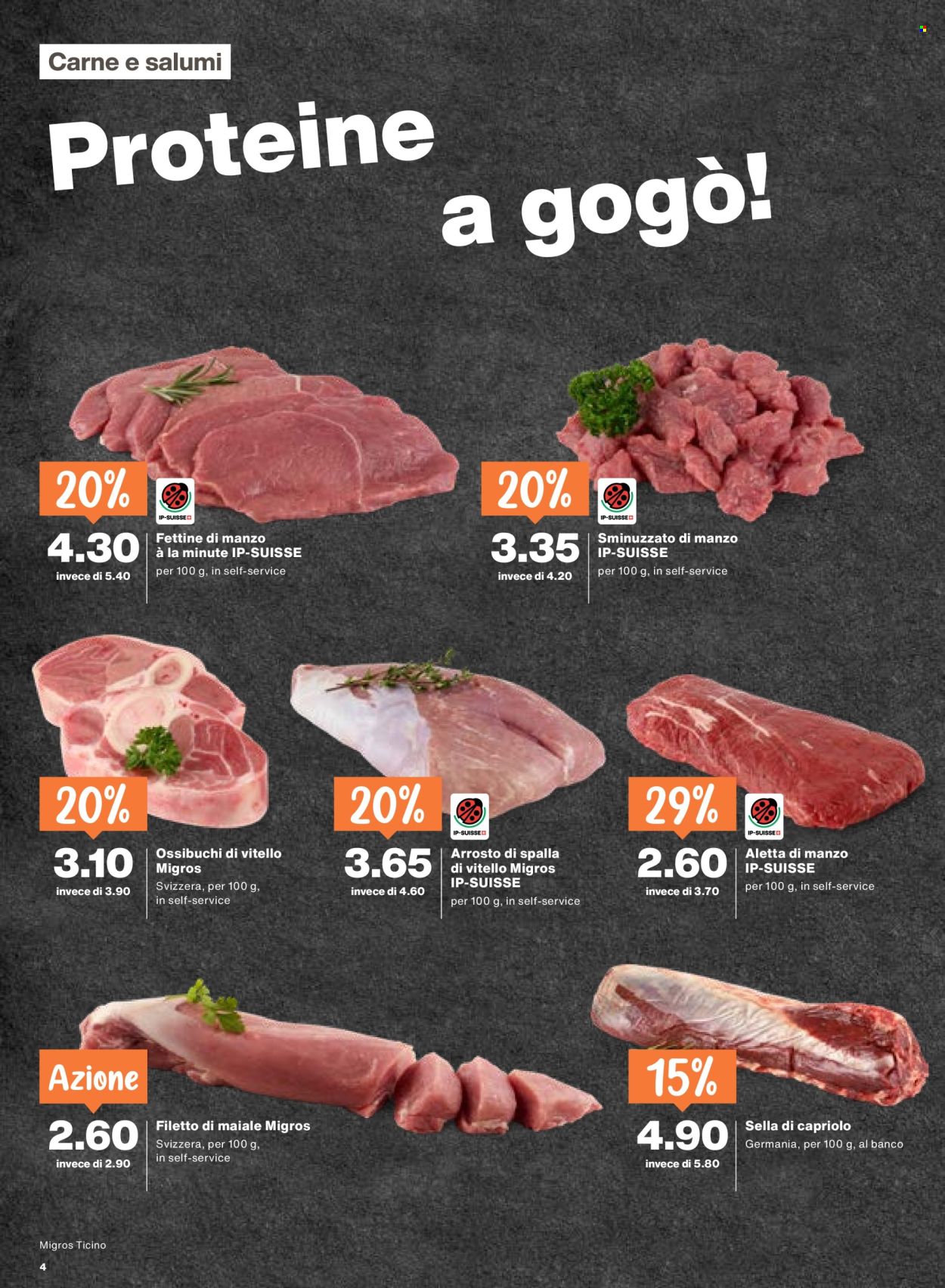 Prospekte Migros - 15.10.2026 - 21.10.2026. Seite 4. Seite 4
