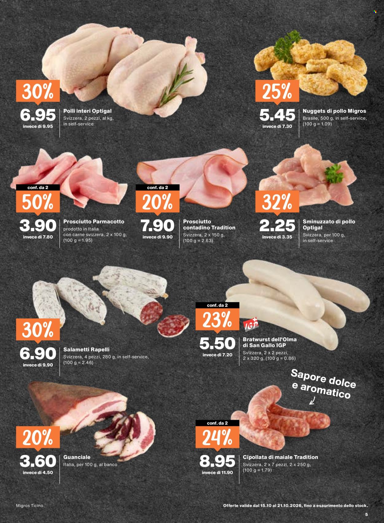 Prospekte Migros - 15.10.2026 - 21.10.2026. Seite 5. Seite 5