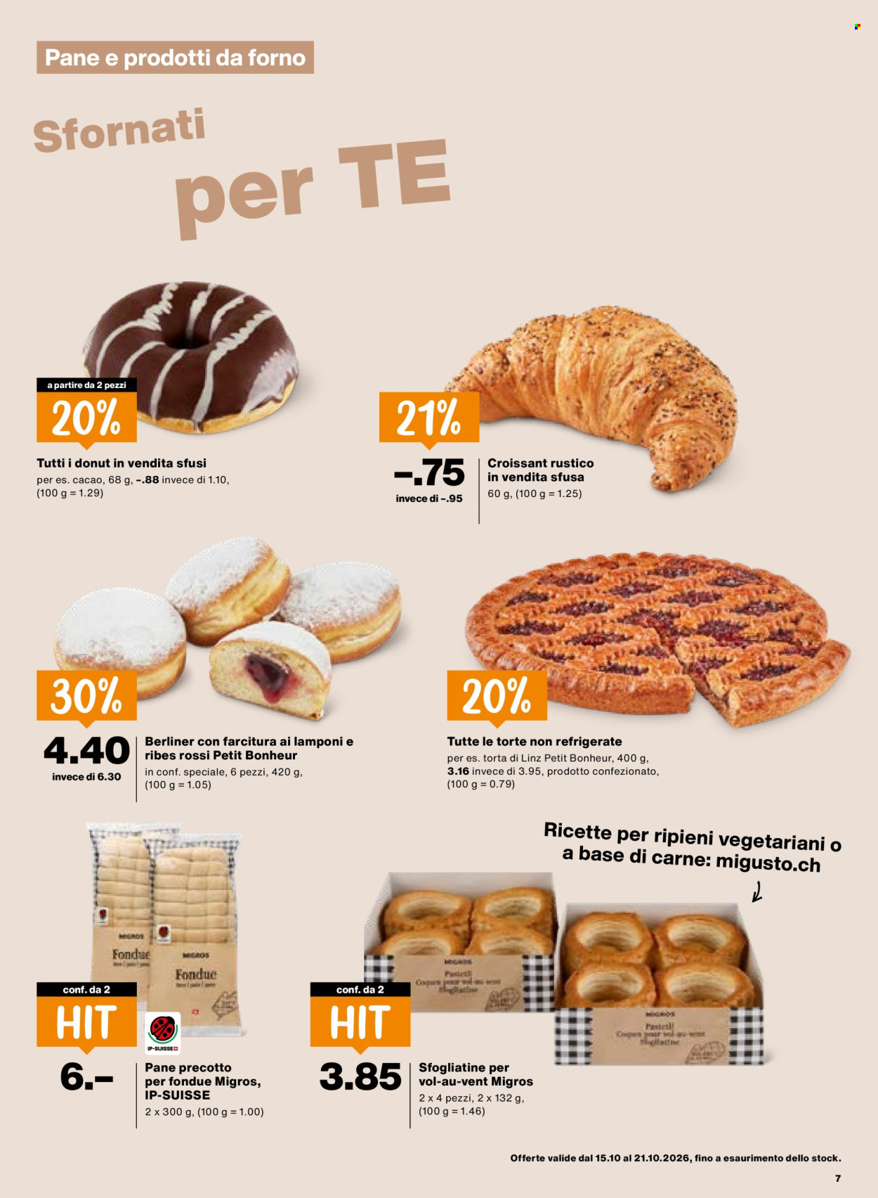 Prospekte Migros - 15.10.2026 - 21.10.2026. Seite 7. Seite 7