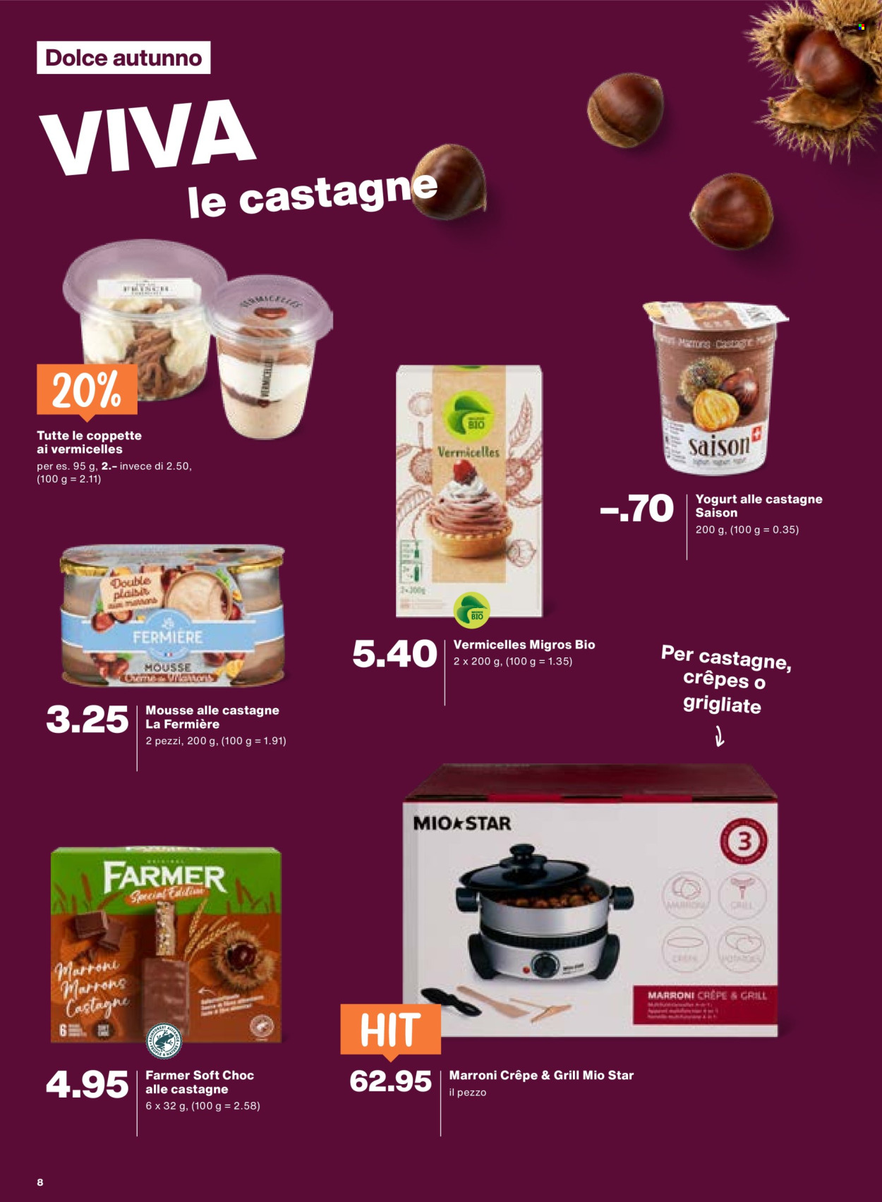 Prospekte Migros - 15.10.2026 - 21.10.2026. Seite 8. Seite 8